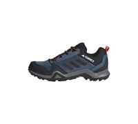 ADIDAS Men's Terrex AX3 Gore-TEX Hiking Shoes Non Football, Wonder Steel/Core Black/Orange, 3 UK