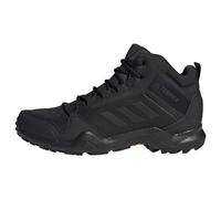 adidas Men's Terrex AX3 Mid Gore-TEX Hiking Shoes, Core Black/Core Black/Carbon, 8 UK