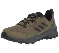 adidas Men's Terrex AX4 Hiking Shoe, Focus Olive/Black/Grey, 10 Wide