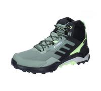Adidas Men's Terrex Ax4 Mid GTX Low Hiking Shoes, Silver Green Core Black Crystal Jade, 9.5 UK