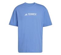 adidas Men's Terrex Classic Logo T-Shirt, ray Blue, XXL