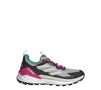 Terrex Free Hiker 2.0 Low Gore-TEX Hiking Shoes, Sesame/Talc/Real Magenta, 10