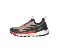 adidas Men's Terrex Free Hiker 2.0 Gore-tex Low Top Hiking Shoes, Wonder Beige/Core Black, 10.5 UK