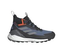 adidas Terrex Free Hiker 2 Hiking Shoe Men's, Wonder Steel/Grey Three/Impact Orange-blue, 10.5
