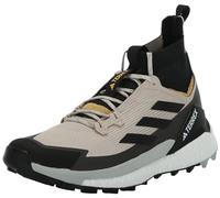 adidas Men's Terrex Free Hiker 2.0 Sneaker, Wonder Beige/Black/Semi Spark, 11