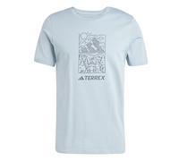 adidas Men's Terrex Graphic T-Shirt, Magic Grey Met, XL