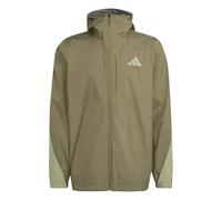 adidas Men's Terrex Multi 2.5 Layer CLIMAPROOF Rain Jacket, olive strata/tent green, XL