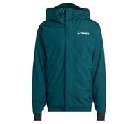 adidas Men's TERREX MULTI 2L RAIN.RDY INSULATED RAIN JACKET, Aurora Ivy, XL