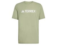 adidas Men's Terrex Multi Climacool Logo Tech T-Shirt, Tent Green, M
