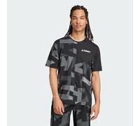 adidas Men's Terrex Multi Climacool Printed T-Shirt, Black/Carbon, S