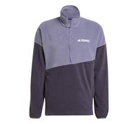 adidas Men's Terrex Multi CLIMAWARM Fleece Anorak, Preloved Violet/Aurora Black/Aurora Plum, S