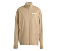 adidas Men's Terrex Multi CLIMAWARM Full Zip Tech Fleece Jacket, cardboard, L