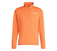Adidas Terrex Multi Climawarm Tech Half Zip Fleece Orange M Men