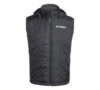 adidas Men's Terrex Multi CLIMAWARM Insulated Hooded Vest, Black, XXL
