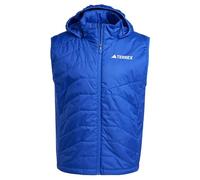 adidas Men's Terrex Multi CLIMAWARM Insulated Hooded Vest, Semi Lucid Blue, L