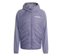 adidas Men's Terrex Multi CLIMAWARM Insulated Hybrid Hooded Jacket, Preloved Violet, XXL