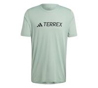 adidas Mens Terrex Multi Endurance Tech T-Shirt Silver Green L