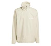 adidas Men's Terrex Multi Essentials 2 Layer Rain Jacket, savannah, 3XL