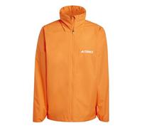adidas Men's Terrex Multi Essentials 2 Layer Rain Jacket, semi impact orange, XXL