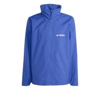 adidas Men's Terrex Multi Essentials 2 Layer Rain Jacket, semi lucid blue, 3XL
