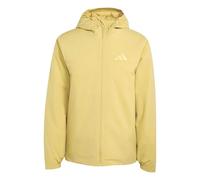 adidas Men's Terrex Multi Essentials Climaproof Insulated Hooded Coat, pyrite, XL