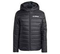 adidas Men's Terrex Multi Essentials CLIMAWARM Insulated Hooded Jacket, Black, XS