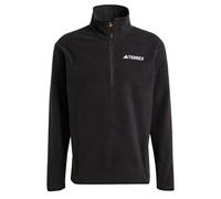 adidas Men's Terrex Multi Essentials Half Zip Fleece Jacket, black, 3XL