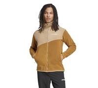adidas Men's Terrex Multi Full-Zip Fleece Hiking Jacket Outerwear, Bronze Layer/Cardboard, L