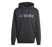 adidas Men's Terrex Multi Large Logo Hoodie, Black, L