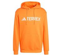 adidas Men's Terrex Multi Large Logo Hoodie, Pure Tangerine, L