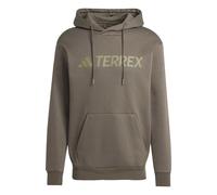 Adidas Terrex Multi Large Logo Hoodie Brown S Men