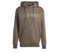 adidas Men's Terrex Multi Large Logo Hoodie, shadow olive, XXL