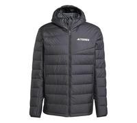 adidas Men's Terrex Multi Light Down CLIMAWARM Hooded Jacket, Black, L