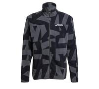 Adidas Terrex Multi Printed Full Zip Fleece Black S Man