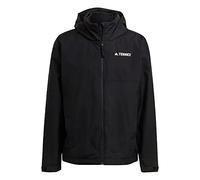 adidas mens Terrex Multi RAIN.RDY Two-Layer Rain Jacket Black Medium