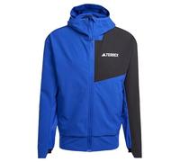 adidas Men's Terrex Multi Soft shell Jacket, Semi Lucid Blue/Black, 3XL