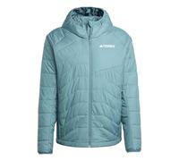 adidas Men's TERREX MULTI SYNTHETIC INSULATED HOODED JACKET, Preloved Teal, S