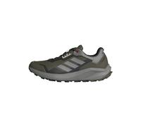 adidas Men's Terrex Rider Trail Running Shoes, Olive Strata/Solid Grey/Orange, 6.5 UK