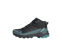 adidas Men's Terrex Skychaser AX5 Mid Gore-TEX Hiking Shoes, Core Black/Carbon/Pure Teal, 11 UK