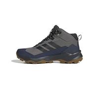 adidas Men's Terrex Skychaser AX5 Mid Gore-TEX Hiking Shoes, Grey Four/Carbon/Shadow Navy, 9.5 UK