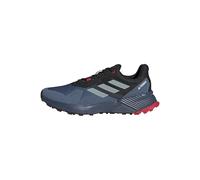 adidas Men's Terrex Soulstride RAIN.RDY Trail Running Shoes, Wonder Steel/Magic Grey/Pure Ruby, 8 UK