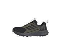 adidas Men's Terrex Tracefinder 2 Climaproof Trail Running Shoes, Olive Strata/Core Black/Semi Impact Orange, 7.5 UK