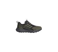 adidas Men's Terrex Tracefinder 2 Trail Running Shoes, Olive strata/Olive strata/semi Impact Orange, 11 UK