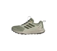 adidas Men's Terrex Tracefinder 2 Trail Running Shoes, Tent Green/Olive strata/Lucid Tangerine, 8 UK