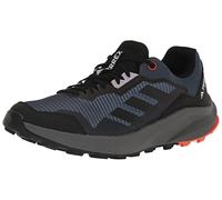 adidas Men's Terrex Trailrider Trail Running Shoe, Wonder Steel/Black/Impact Orange, 11.5 US