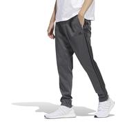 adidas Men's Three Stripe Tricot Pants Sweatpants, Dark Grey Heather, Large