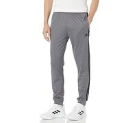 adidas Men's Three Stripe Tricot Pants Track, Legend Ink Melange, XXL