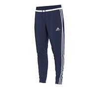 Adidas Men's Tiro 15 Training Pants - Dark Blue/White/Dark Blue, Small