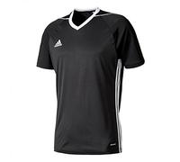 adidas Men's Tiro 17 Jsy Tee, Black (Black/White), 140