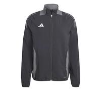 adidas Mens Tiro 19 Funnel Neck Raglan Sleeve Athletic Top in Black/Dark Grey - Size X-Large